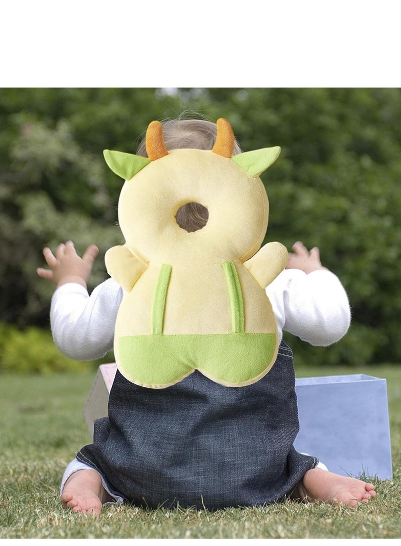 Baby Head Protector Backpack Baby Backpack Head Protection Pillow Toddler Walking Head Protector Baby Head Pillow Prevent Falling Head Protection Cushion Wear Backpack for Toddler Kids - Image 3