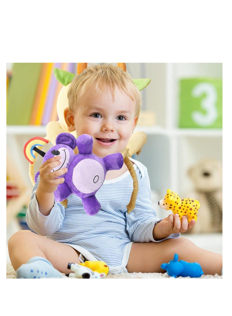 Baby Head Protector Backpack Baby Backpack Head Protection Pillow Toddler Walking Head Protector Baby Head Pillow Prevent Falling Head Protection Cushion Wear Backpack for Toddler Kids - Image 2