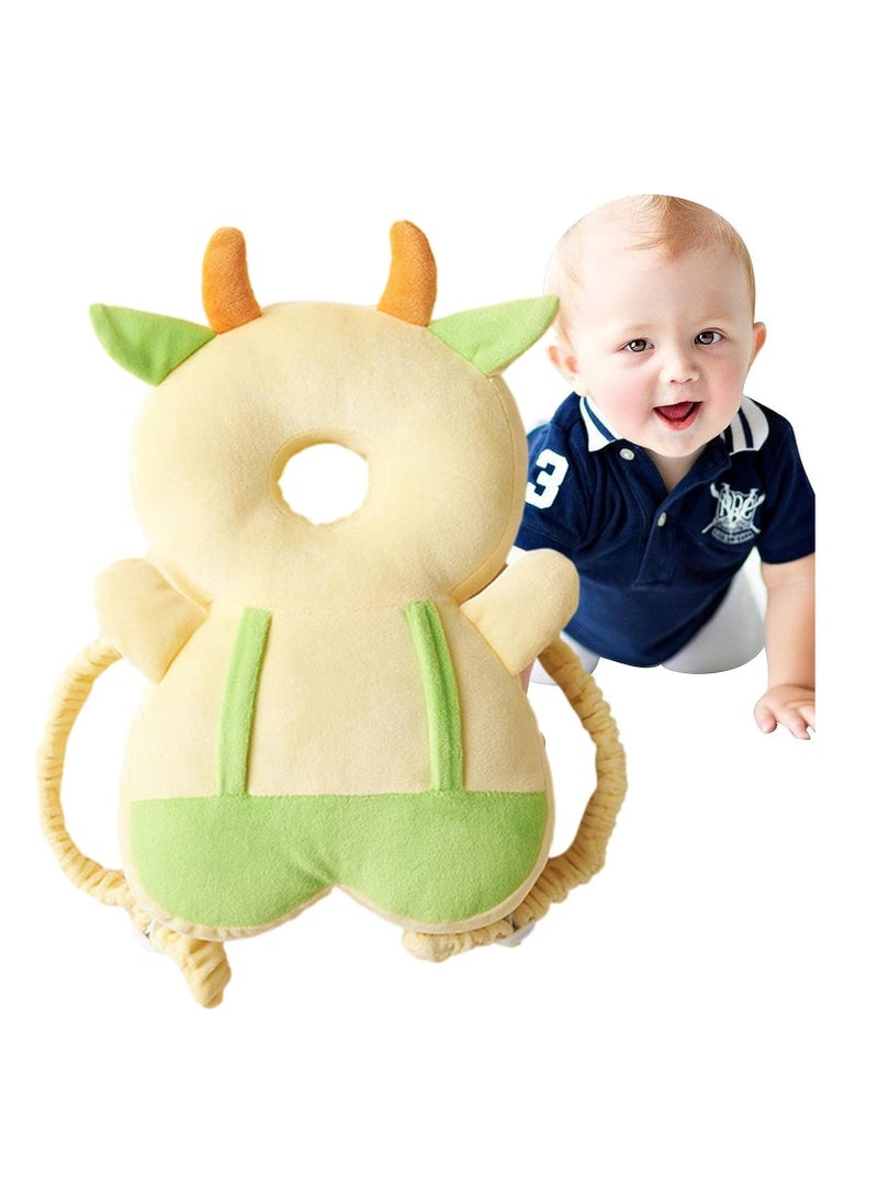 Baby Head Protector Backpack Baby Backpack Head Protection Pillow Toddler Walking Head Protector Baby Head Pillow Prevent Falling Head Protection Cushion Wear Backpack for Toddler Kids - Image 4