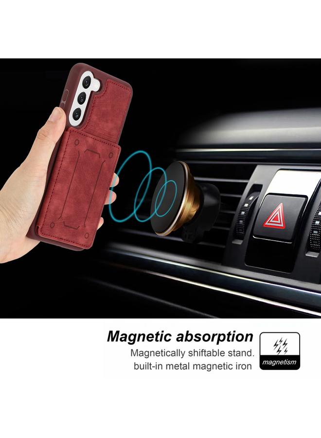 اس-توب جراب لهاتف Samsung Galaxy S22 5G Dream غطاء خلفي مغناطيسي مع محفظة للبطاقات - Image 5