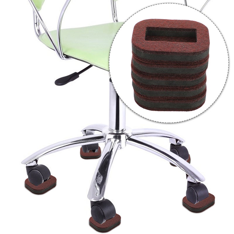 Furniture Caster Cups, Durable Anti-Slip Coasters for Chairs and Tables, Protects Floors - Image 4