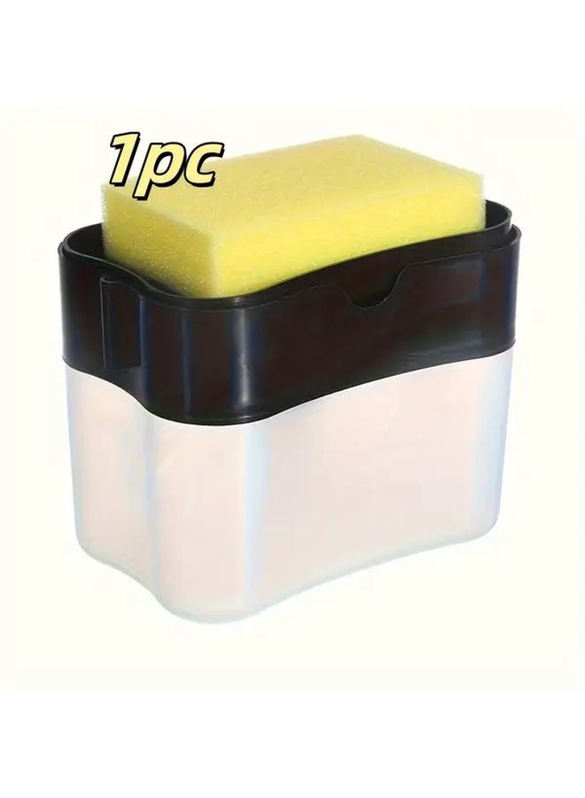 مضخة صابون أطباق يدوية سوداء للمطبخ لخدمة الطعام التجارية - Image 1