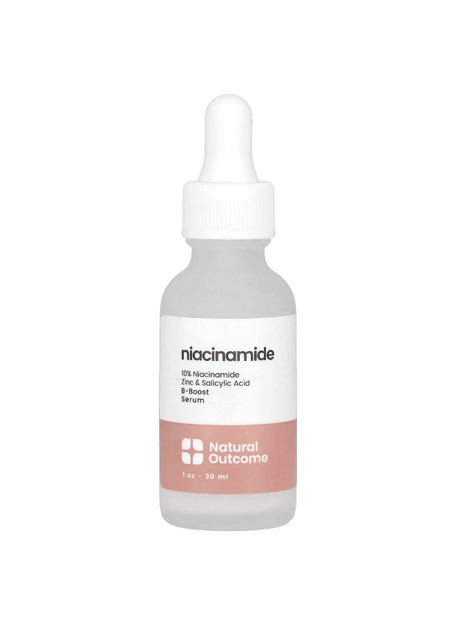 natural outcome Natural Outcome, Niacinamide, B-Boost Serum, Fragrance Free, 1 oz (30 ml)  - Image 1