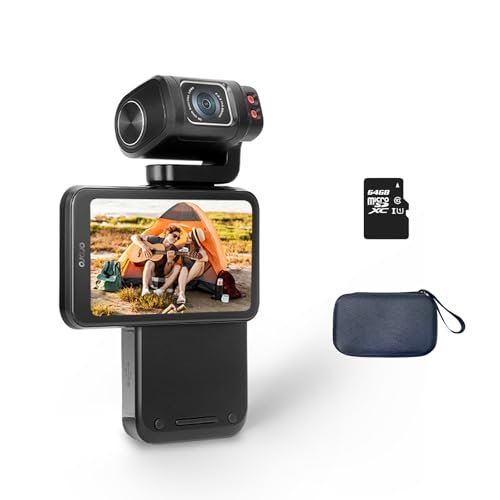ORDRO M3 5K Video Camera Camcorder, WiFi IR Night Vision Handheld Camera for YouTube,4K UHD Video Camera with 3.5" Flippable Touch Screen, 3250mAh Capacity Battery,64G Card - Image 1