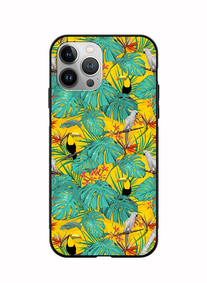VR CREATIVE Protective Case Cover For Apple iPhone 11 Pro Jungle Bird Design Multicolour - Image 1