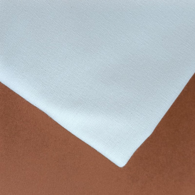 ZUCHI Premium Casement Embroidery Fabric Off White Half Meter (50x147 cm) | Medium Weight Fabric for Hand Embroidery, Needlework, Pouch, Cushion Cover DIY Crafts, Smooth Weave for Clean Stitches - Image 3