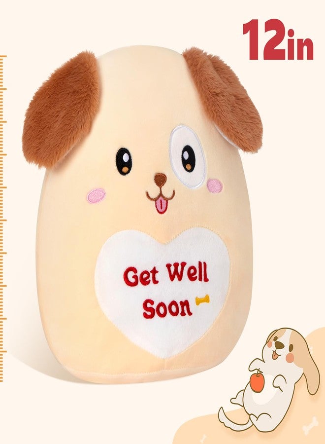 WEWILL 12’’ Get Well Soon Puppy Soft Plush Pillow Cute Get Well Dog Stuffed Animal Toy Gifts for Toddler Kids Boys Girls - Image 5