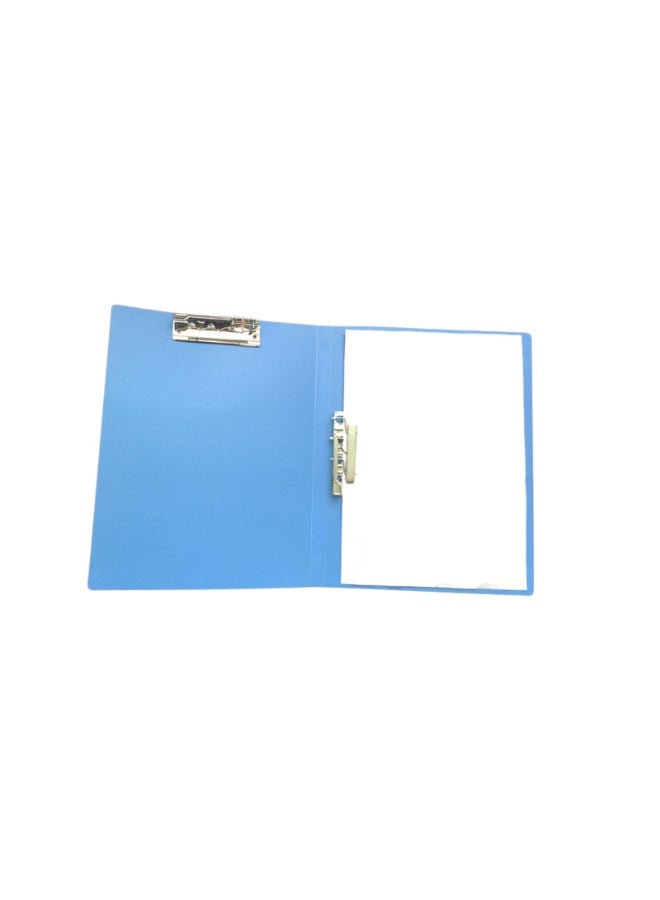 Kalon Blue Plastic Clipboard File Folder A4/Letter Size with Twin Metal Spring Clips, Document Holder for Office School, Pack of 4 - Image 5