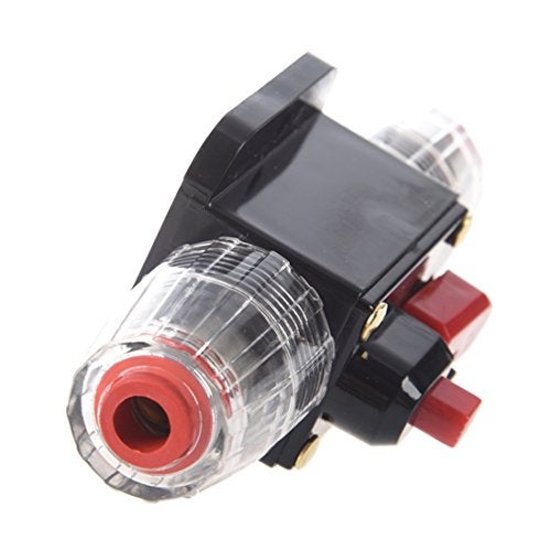 ANJOSHI Circuit Breaker 20A 20-300amp Reset Fuse Holder Inline Fuse for Car Audio and Amps Overload Protection 12V-24V DC Replace Fuses - Image 3