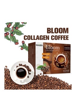 NUGEN Bloom Collagen Coffee 100% Organic and Glutathione, Diet Coffee Slimming Coffee Gluta Collagen Detox Premium with Collagen Coffee  - Image 2