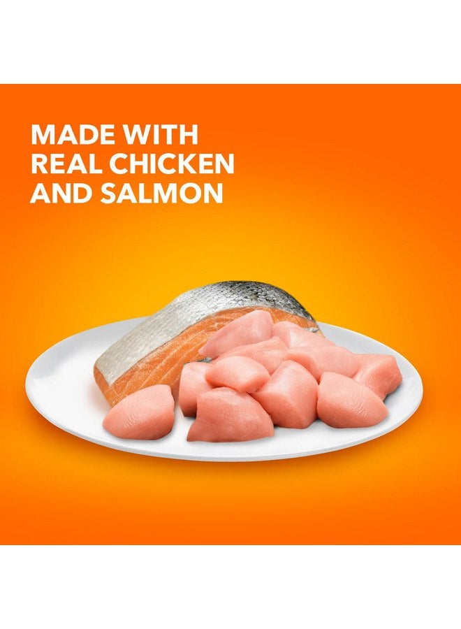 IAMS Proactive Health Long Hair Care Adult Dry Cat Food with Real Chicken & Salmon, 3 lb. Bag - Image 2