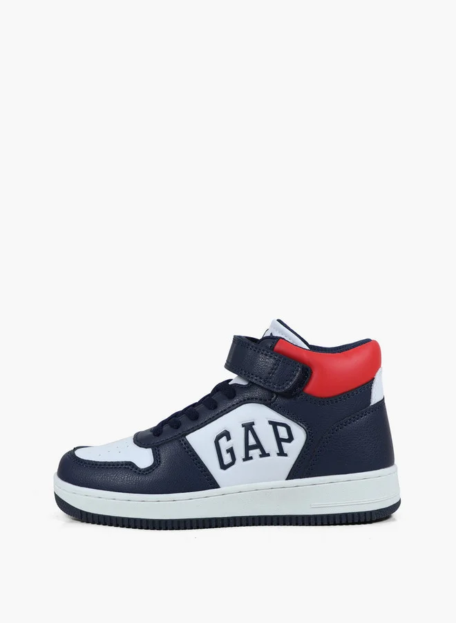 GAP Boys' BOSTON MID Sneakers with Hook and Loop Closure - GPK5217140290