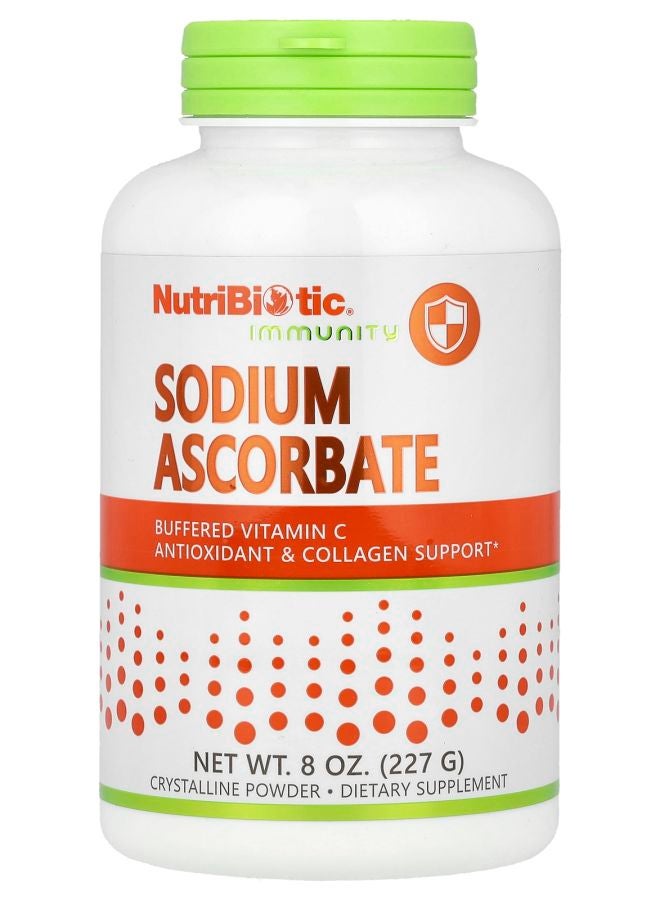 Nutribiotic Immunity Sodium Ascorbate Crystalline Powder 8 oz (227 g)