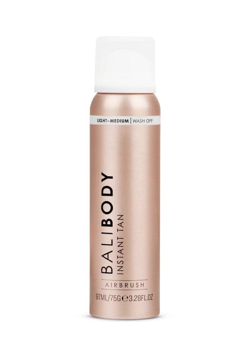 Bali Body Bali Body Instant Tan Light-Medium | Skin Perfecting Aerated Spray, Instantly Flawless Airbrushed Bronzed Finish | Soothing for All Skin Types | Vegan, Cruelty Free, Australian Made (97 ml/3.28 fl oz)  - Image 1