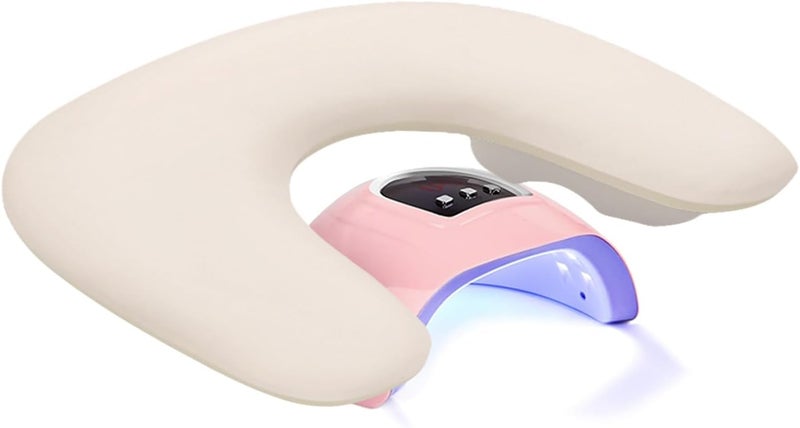 Nail Arm RestUshaped Hand Rest Pillow with Detachable BracketsManicure Cushion for Beginners Professional ManicuristsNail Salon Table Desk Nail Tech Essentials