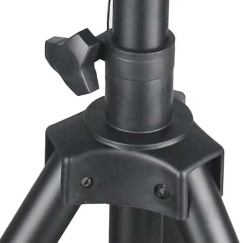 Softline Pro Heavy Duty Tripod Studio Monitor Stand Adjustable Height Foldable Tripod Legs Non-Slip Rubber Pads Foldable Monitor Speaker Stands - Single (SP 800 VP) - Image 4