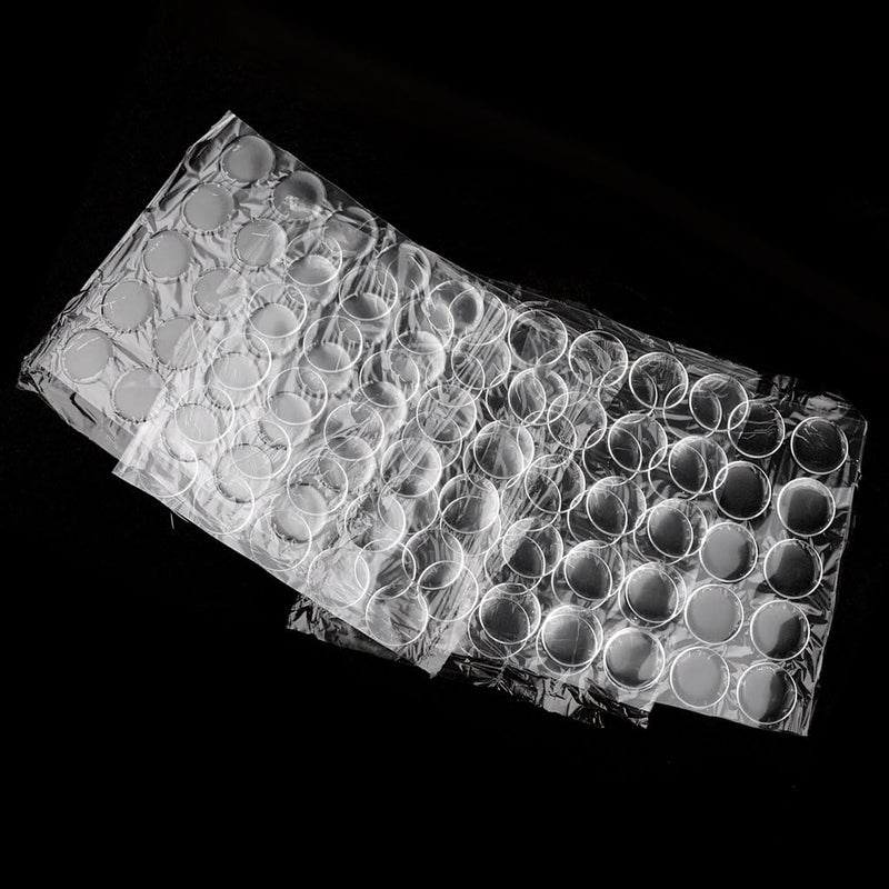 klarako Piece Epoxy Dome Stickers, Epoxy Dots, Epoxy Resin Stickers, Clear, 1 inch for Bottle Caps Pendant Necklace Cabochon Jewelry Making Supplies - Image 2