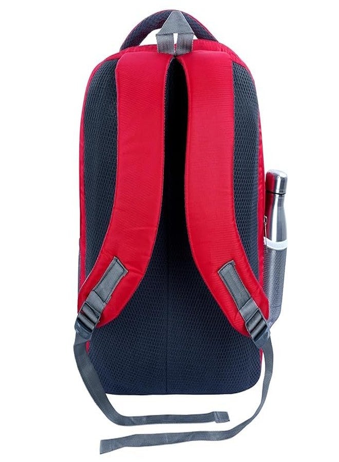 Skyline 40 L Laptop Backpack Travel Office/College/School Bag For Men and Women (Red) - Image 5