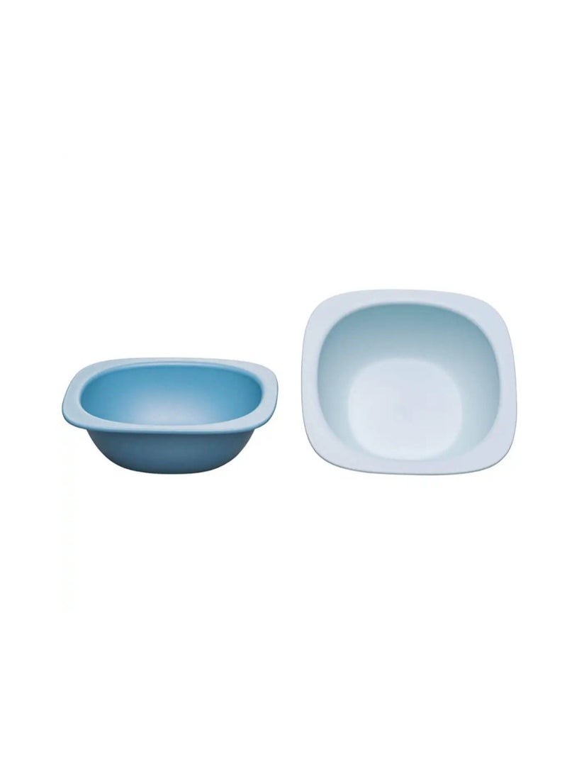 Nip Green Feeding Bowl Blue