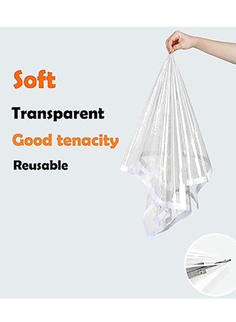 مجموعة عزل النوافذ Mellroom 47 بوصة × 63 بوصة (120 × 160 سم) لفصل الشتاء ، فيلم شفاف قابل للقطع بسمك 180 ميكرومتر ، سهل الفتح للتهوية ، ممسوك بأشرطة لاصقة ، غلاف نافذة بلاستيكي قابل لإعادة الاستخدام - Image 4