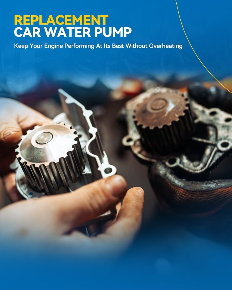 PHILTOP طقم مضخات المياه الاحترافية PHILTOP AW6252 مع حشية متوافق مع كامري 2010-2017، R-AV4 2009-2018، فينزا 2009-2015، tC 2011-2016، هايلاندر 2009-2019 2.7L، بديل OE - Image 4