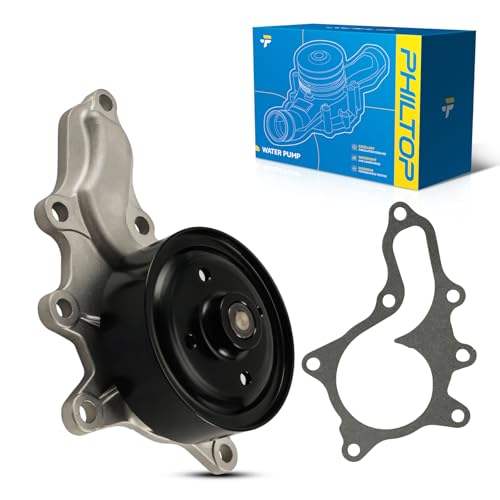 PHILTOP طقم مضخات المياه الاحترافية PHILTOP AW6252 مع حشية متوافق مع كامري 2010-2017، R-AV4 2009-2018، فينزا 2009-2015، tC 2011-2016، هايلاندر 2009-2019 2.7L، بديل OE - Image 1