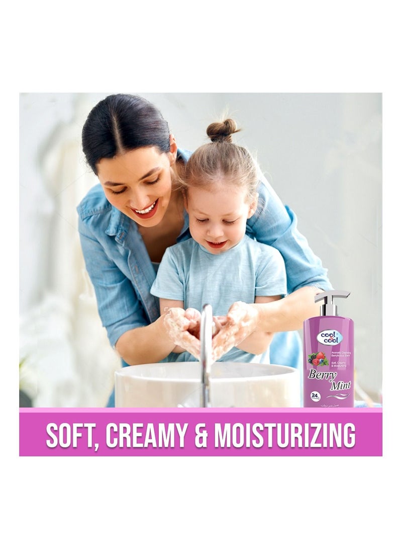 Cool & Cool Cool and Cool Hand Wash Berry Mint 500ml - Image 2
