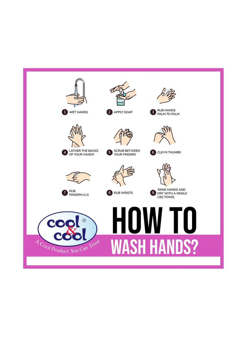 Cool & Cool Cool and Cool Hand Wash Berry Mint 500ml - Image 3