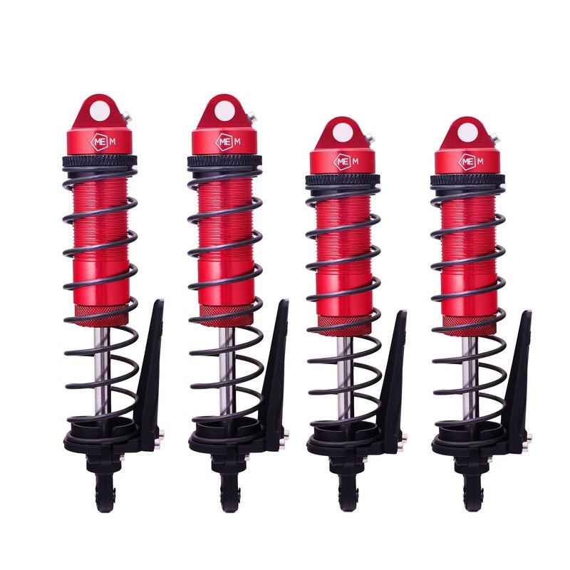 Mesimsple New Version Front Rear Shocks for Arrma 110 Senton 3S Front Rear Shock Granite 550 Mega 18 Typhon 3S BLX Upgrade Parts Series Upgrades Part Red - Image 3