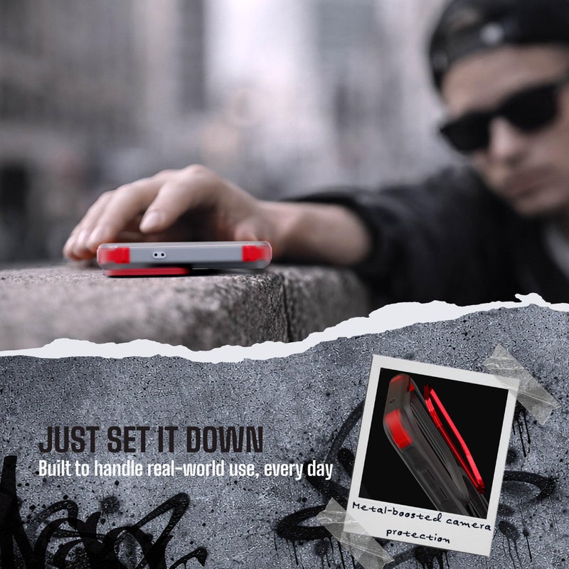 Ghostek Covert Clear Galaxy S26 Ultra Case MagSafe Compatible with Magnetic Ring, Slim Thin Shockproof Phone Cover Designed for 2026 Samsung S26 Ultra (6.9") (Black) - Image 5