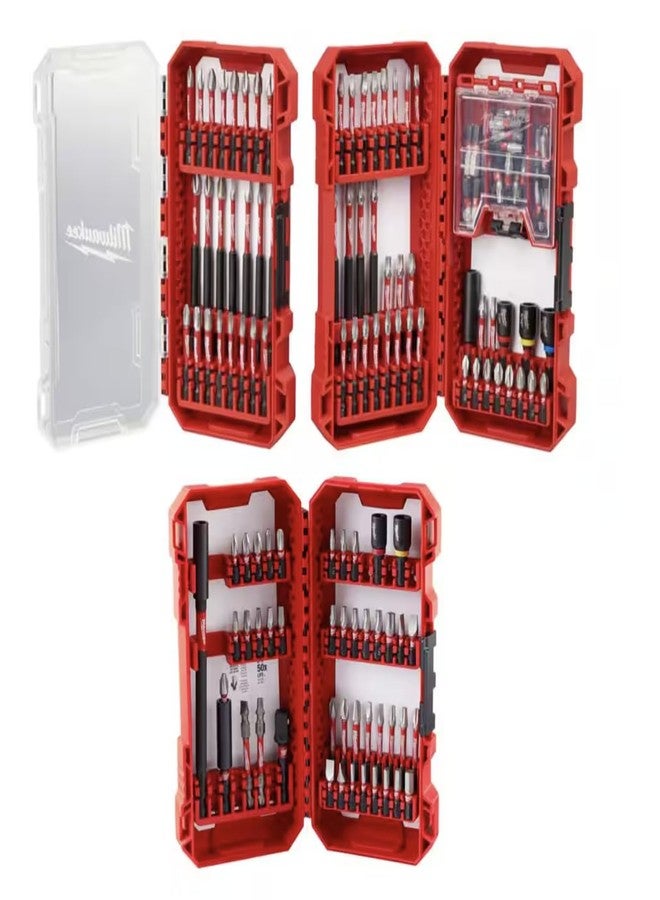 Milwaukee SHOCKWAVE Impact Duty Alloy Steel Drill and Screw Driver Bit Set (100-Piece) - Image 1