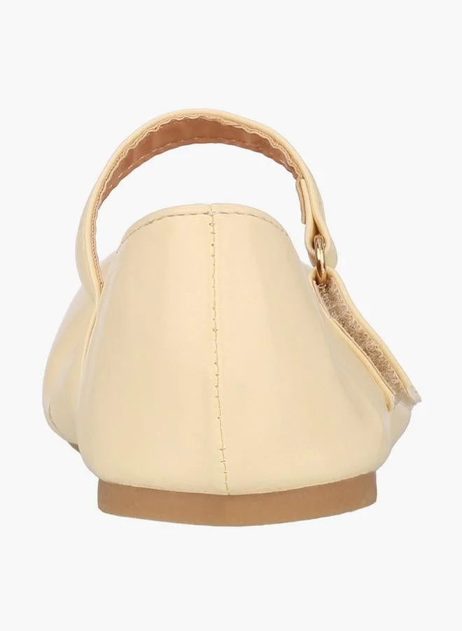 Flora Bella By Shoexpress YELLOW Girls Mary Jane Shoes for Women | Best Price UAE