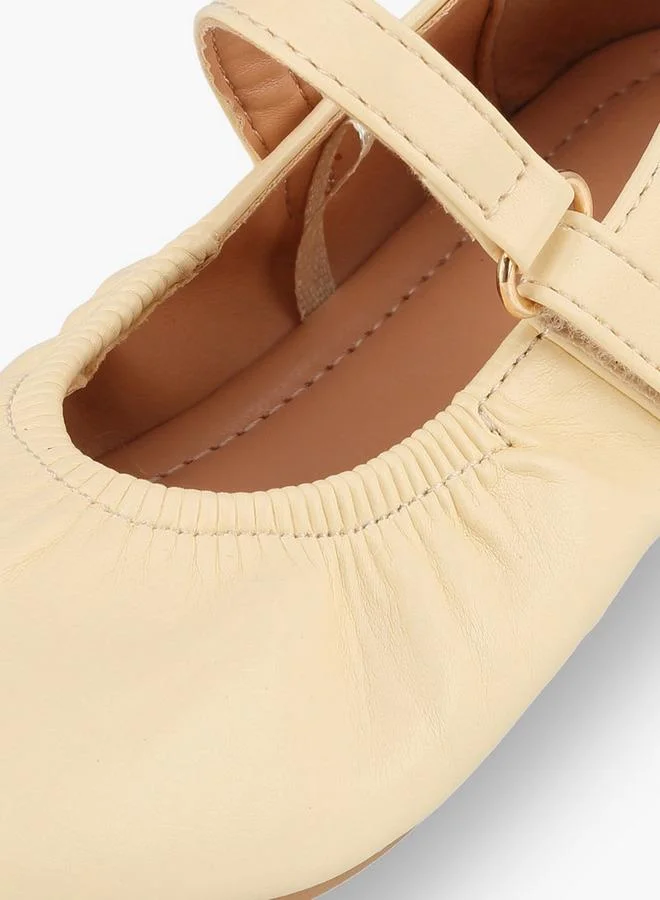 Flora Bella By Shoexpress YELLOW Girls Mary Jane Shoes for Women | Best Price UAE