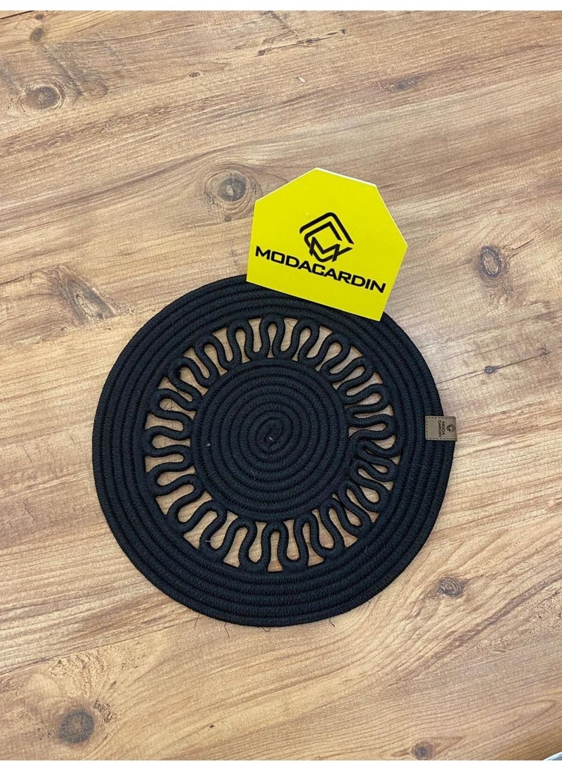 My Doğa Store Jute Wicker American Service Plate  - Image 2