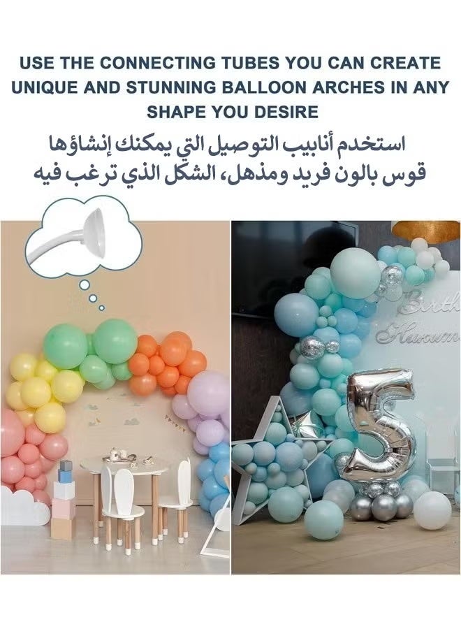 Vixplorn The balloon arch set is suitable for birthday parties, weddings, baby showers, national holidays, Ramadan and many other occasions! - Image 5