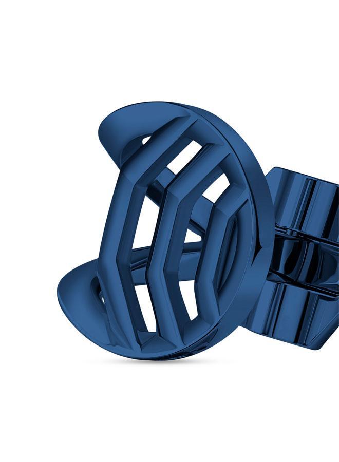 McLaren Blue Cutouts Style Cufflinks - Image 3