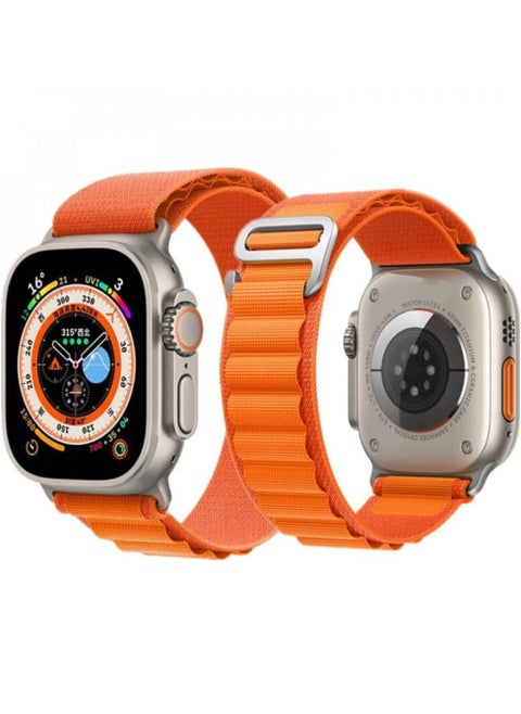 Ultra Smart watch , water-resistant, wireless charging, sports & healthy modes, receives and answers calls, and is equipped with a special app compatible with all devices