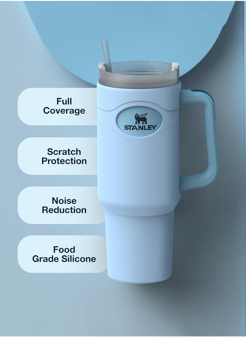MHD Silicone Stanley Protective Cover, Suitable For 40oz Stanley Cup, Non-Slip, Easy To Install And Easy To Clean  - Image 1