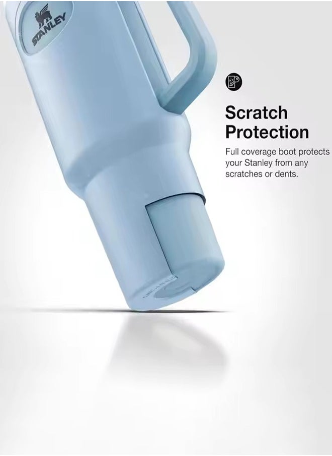 MHD Silicone Stanley Protective Cover, Suitable For 40oz Stanley Cup, Non-Slip, Easy To Install And Easy To Clean  - Image 3