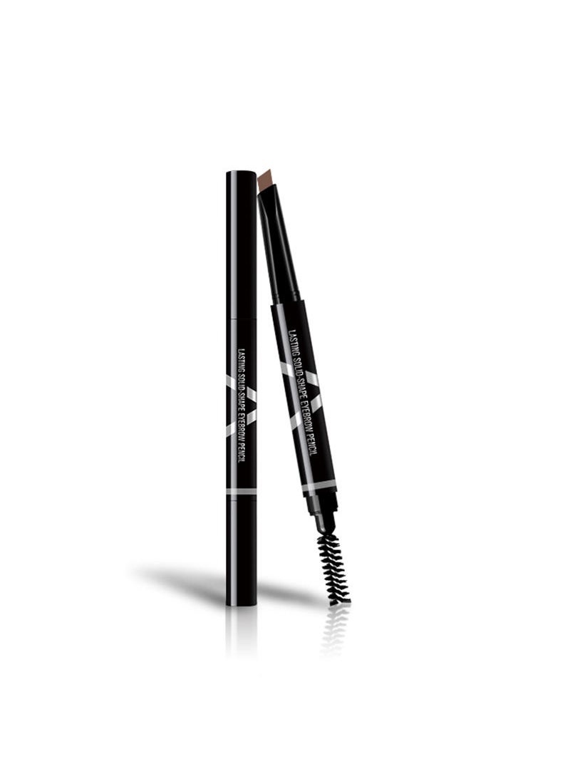 MINILAB Lasting Solid-shape Eyebrow Pencil Makeup Stereoscopic Double-ended Eyebrow Pencil 0.26g  - Image 1