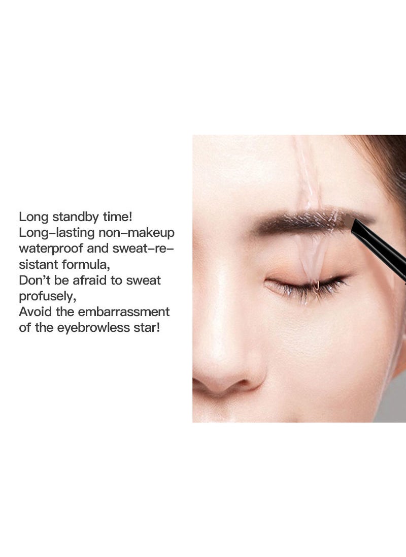 MINILAB Lasting Solid-shape Eyebrow Pencil Makeup Stereoscopic Double-ended Eyebrow Pencil 0.26g  - Image 4