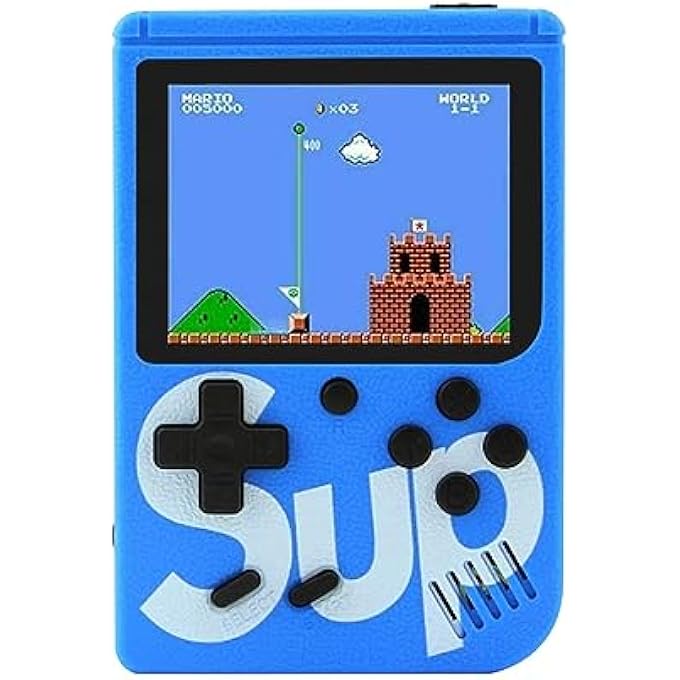 400 في 1 صندوق ألعاب سوبر كلاسيكي ريترو (لاعب واحد، أزرق) - Image 1