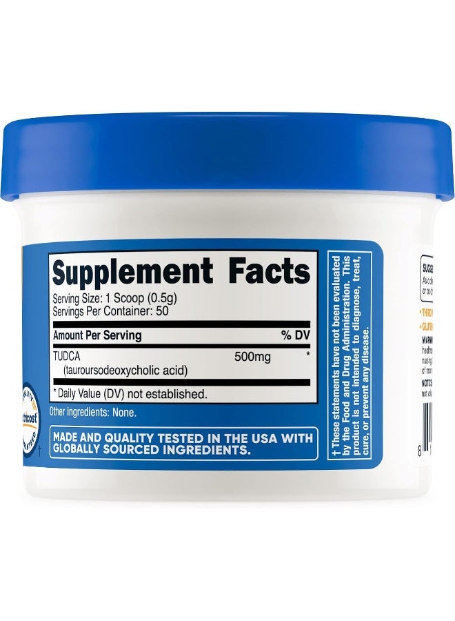 مسحوق تودكا 25 جرام (حمض تورورسوديوكسيكوليك) - خالي من الغلوتين، غير معدّل وراثيًا - Image 4