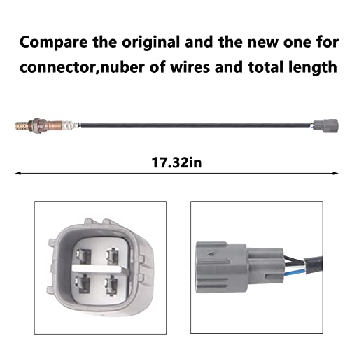 DOSKJOK 234-4260 O2 Oxygen Sensor Air Fuel Ratio Downstream Compatible with 4Runner Camry FJ Cruiser RAV4 Solara Tacoma Tundra Venza ES300 GX470 1Pcs - Image 4