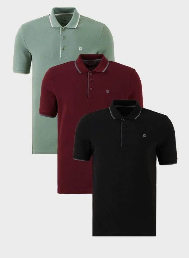 بوراتي تيشيرت رجالي قطن بولو  قطع