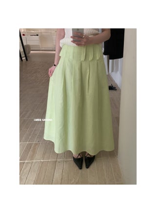 I Miss Korean Logo Design Sense Ramie Skirt Women's Summer Slim Fashion Umbrella Skirt Mid-length Skirt - pzsku/ZD81FBD6D6D3724AFE4E7Z/45/1749991944/45258451-22d1-48c4-92cf-60b5ab6fa7c2
