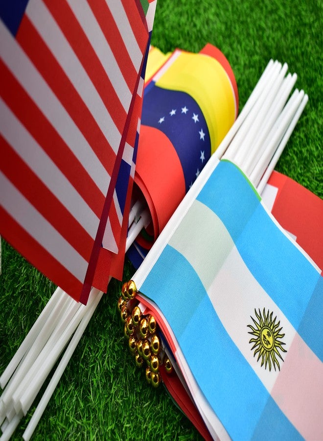 Ckexin 228 Countries Small Stick Flags Mini International World Hand Held Flag Decorations - Image 4