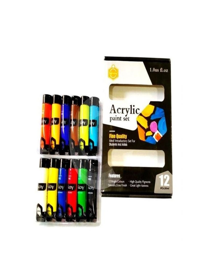 Acrylic 12 Colors Set 30ml Keepsmiling - pzsku/ZD81FD7ABF1D7B360CE9CZ/45/_/1688739487/c3dd3ce7-e10f-422a-813d-9c02e042dfe1