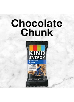 KIND Energy Bars, Chocolate Chunk, Healthy Snacks, Gluten Free, 10g Protein, 30 Count - pzsku/ZD81FF2A5C5F2CF9DD998Z/45/_/1740202657/86a5ccbf-2e14-4d99-9c48-c35fb9ceda73