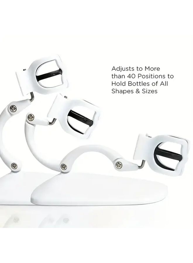 Nail Polish Bottle Stand Holder Clip Nail Tool Rack Ergonomic Grip Manicure Pedicure Accessory - Image 5